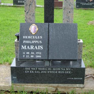 MARAIS Herculus Philippus 1912-2006