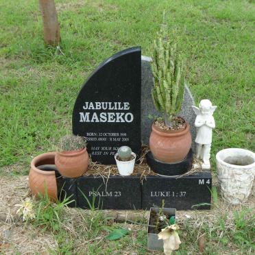 MASEKO Jabulile 1998-2005