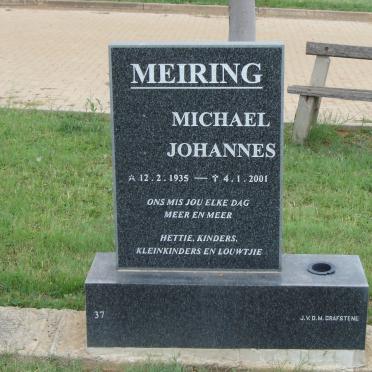 MEIRING Michael Johannes 1935-2001