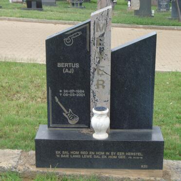 MEYER A.J. 1964-2001
