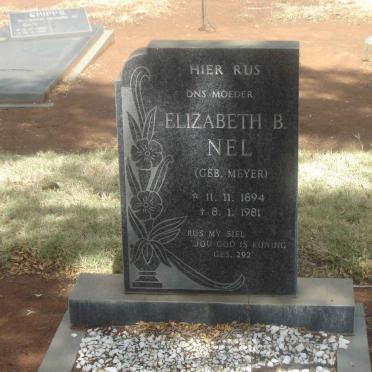 NEL Elizabeth B.