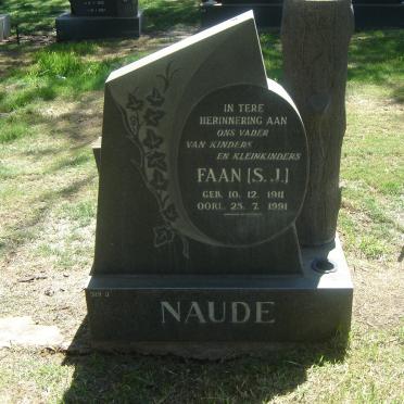 NAUDE S.J. 1911-1991