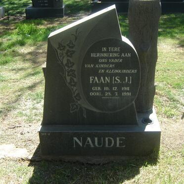 NAUDE S.J. 1911-1991