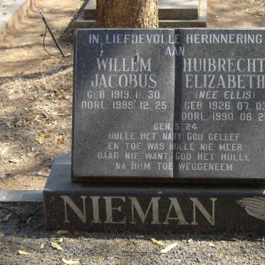 NIEMAN Willem Jacobus.