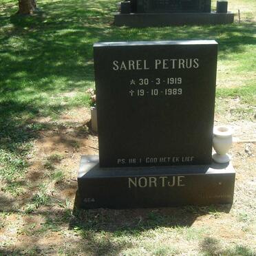 NORTJE Sarel Petrus 1919-1989