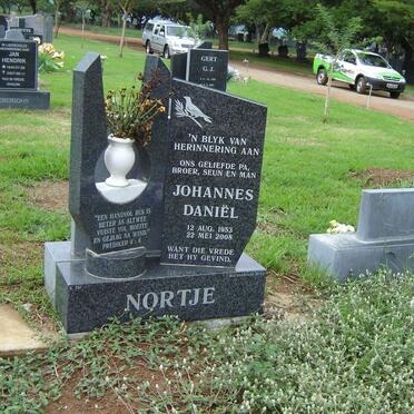 NORTJE Johannes Daniel 1953-2008