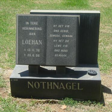 NOTHNAGEL Loehan 1976-1996