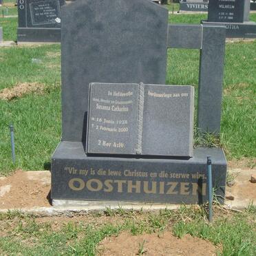 OOSTHUIZEN Susanna Catharina 1938-2000