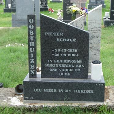 OOSTHUIZEN Pieter Schalk 1939-2002