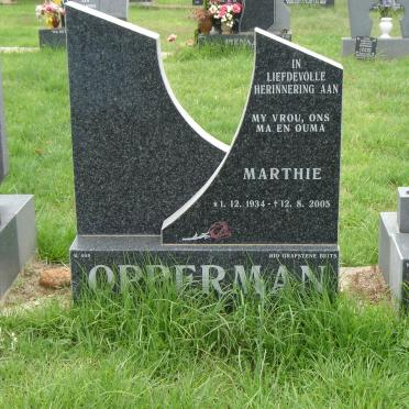 OPPERMAN Marthie 1934-2005