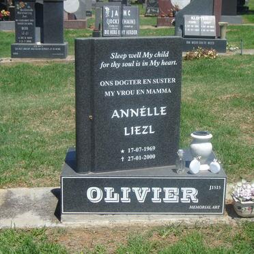 OLIVIER Annélle Liezl 1969-2000