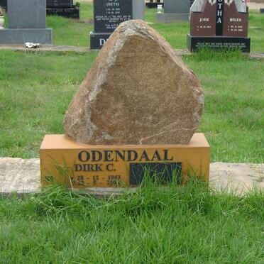 ODENDAAL Dirk C. 1943-2004