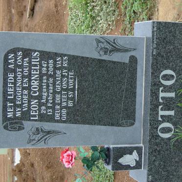 OTTO Leon Cornelius 1947-2008