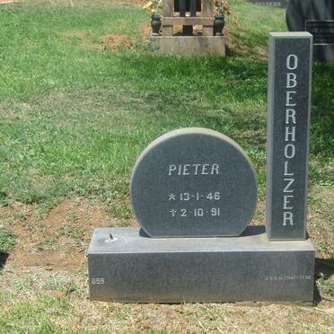 OBERHOLZER Pieter 1946-1991