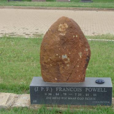 POWELL J.P.F. 1979-2001