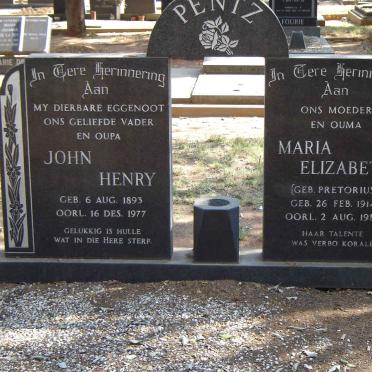 PENTZ John Henry