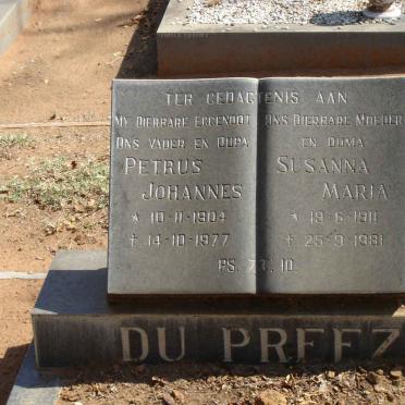 PREEZ Petrus Johannes DU