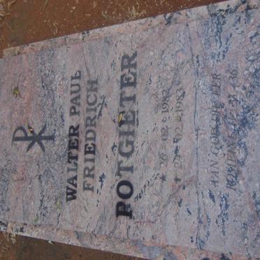 POTGIETER Walter Paul Friedrich