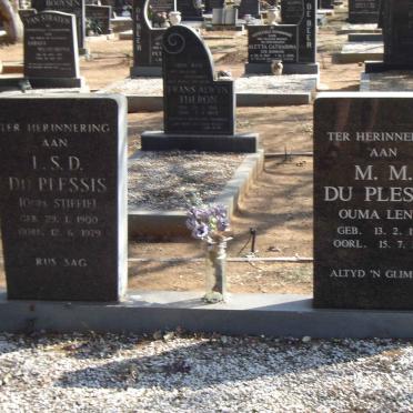 PLESSIS L S D DU