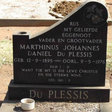 PLESSIS Marthinus Johannes Daniel DU