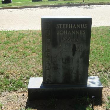 PLESSIS Stephanus Johannes, du 1934-1986