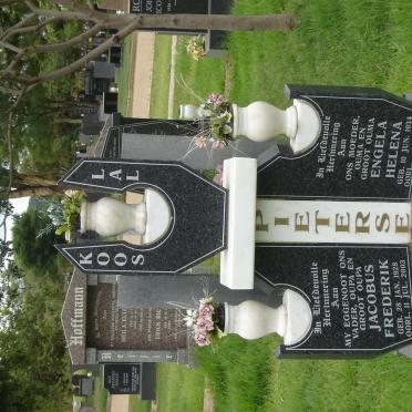 PIETERSE Jacobus Frederik 1928-2003 &amp; Engela Helena 1934-