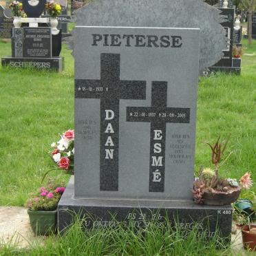 PIETERSE Daan 1933- &amp; Esme 1937-2005