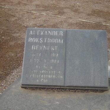 REINEKE Alexander Bokstroom 1914-1984