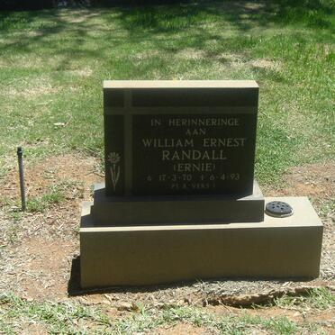 RANDALL William Ernest 1970-1993