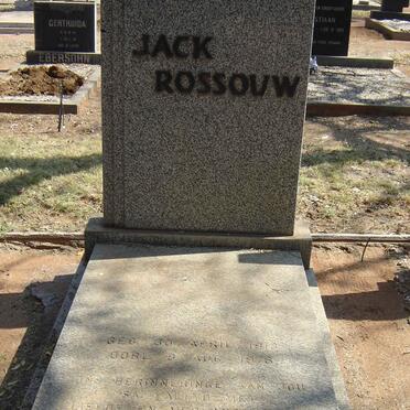 ROSSOUW Jack