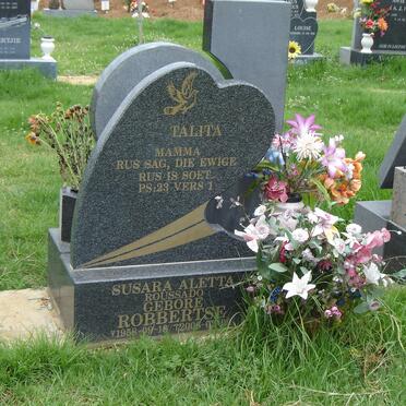 ROUSSADO Susara Aletta nee ROBBERTSE 1958-2006