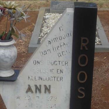 ROOS Ann 1978-1984