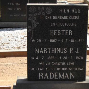 RADEMAN Hester