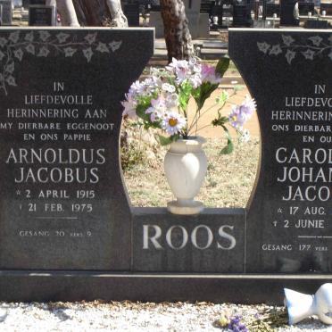 ROOS Arnoldus Jacobus
