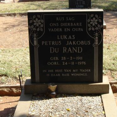 RAND Lukas Petrus Jakobus DU