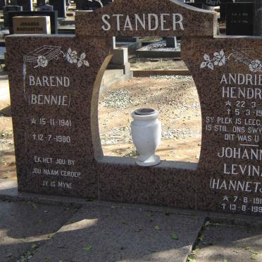 STANDER Barend
