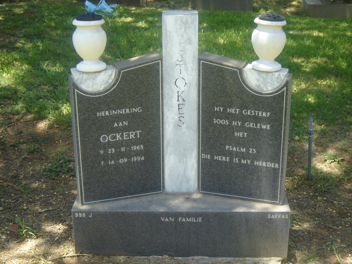 STOKES Ockert 1965-1994