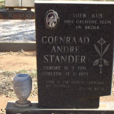 STANDER Coenraad Andre