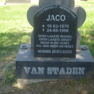 STADEN Jaco, van 1970-1998