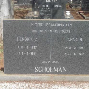 SCHOEMAN Hendrik C