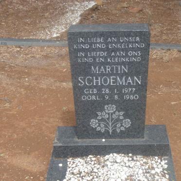 SCHOEMAN Martin
