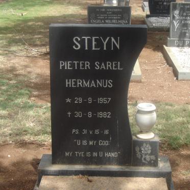 STEYN Pieter Sarel Hermanus 1957-1982
