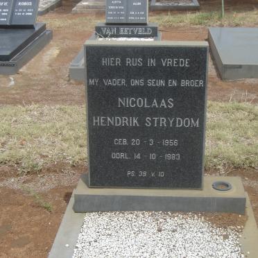 STRYDOM Nicolaas Hendrik 1956-1983
