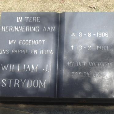 STRYDOM William J. 1906-1983