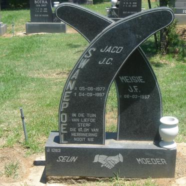 SWANEPOEL J.C. 1977-1997 :: SWANEPOEL J.F. 1957-