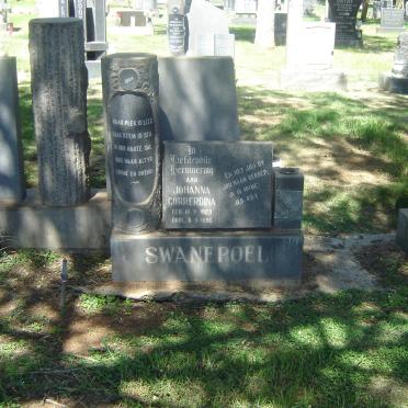 SWANEPOEL Johanna Gorendina 1929-1986