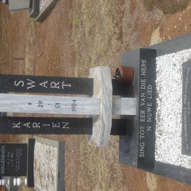 SWART Karien –1984 :: SWART Cornelia Catharina nee KIES -1962