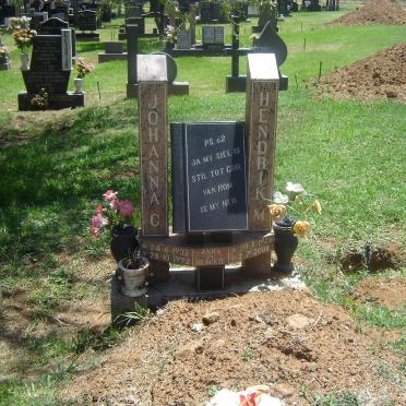 ? Hendrik M. 1926-2008 &amp; Johanna C. 1932-1992