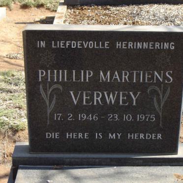 VERWEY Phillip Martiens
