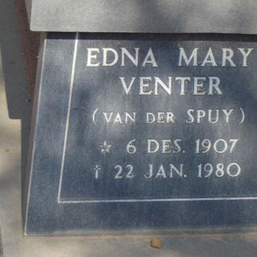 VENTER Edna Mary